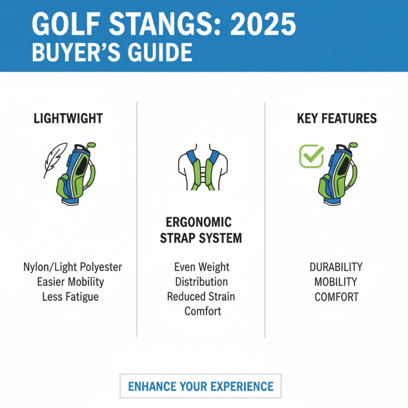 Top Golf Stand Bags to Elevate Your Game in 2025