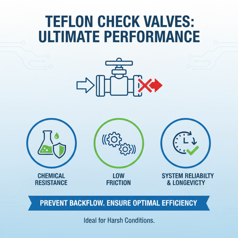 Top 5 Teflon Check Valves for Optimal Performance: What You Need to Know