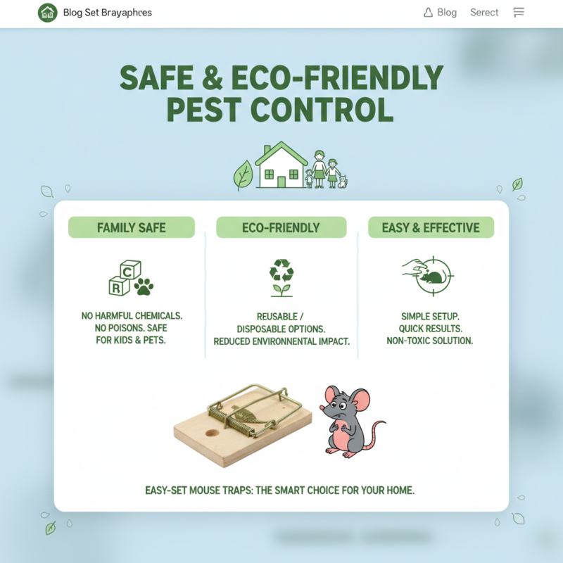 Why You Should Consider an Easy Set Mouse Trap for Your Home Pest Control