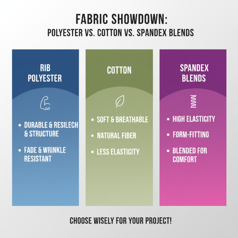 How to Choose the Right Rib Polyester Fabric for Your Projects