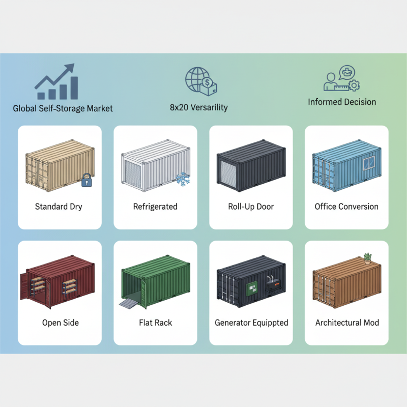 8 Best 8x20 Storage Container Options for Your Space Needs