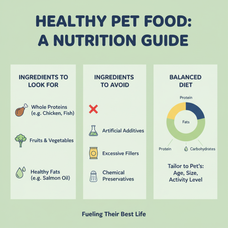 How to Choose Healthy Pet Food for Your Furry Friend's Wellbeing