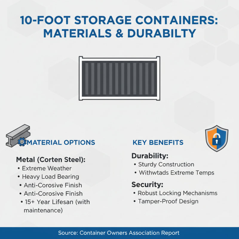 How to Choose the Best 10 Foot Storage Container for Your Needs