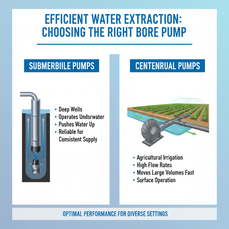 Top 10 Bore Pump Types for Efficient Water Extraction Techniques