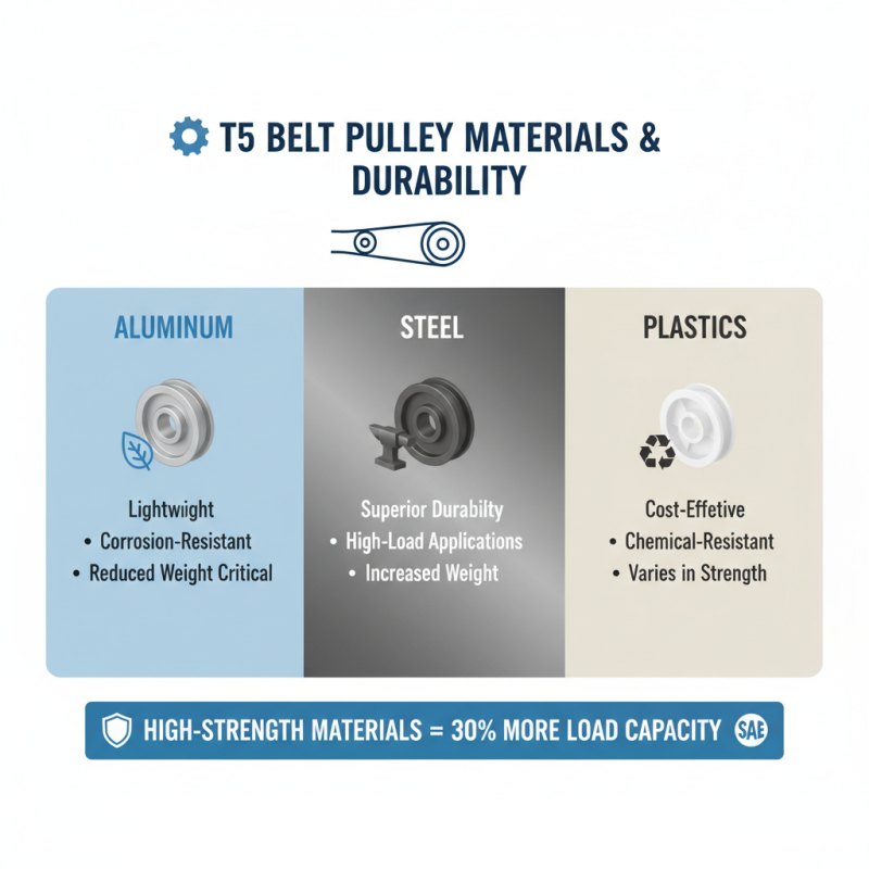 How to Choose the Right T5 Belt Pulley for Your Mechanical Project