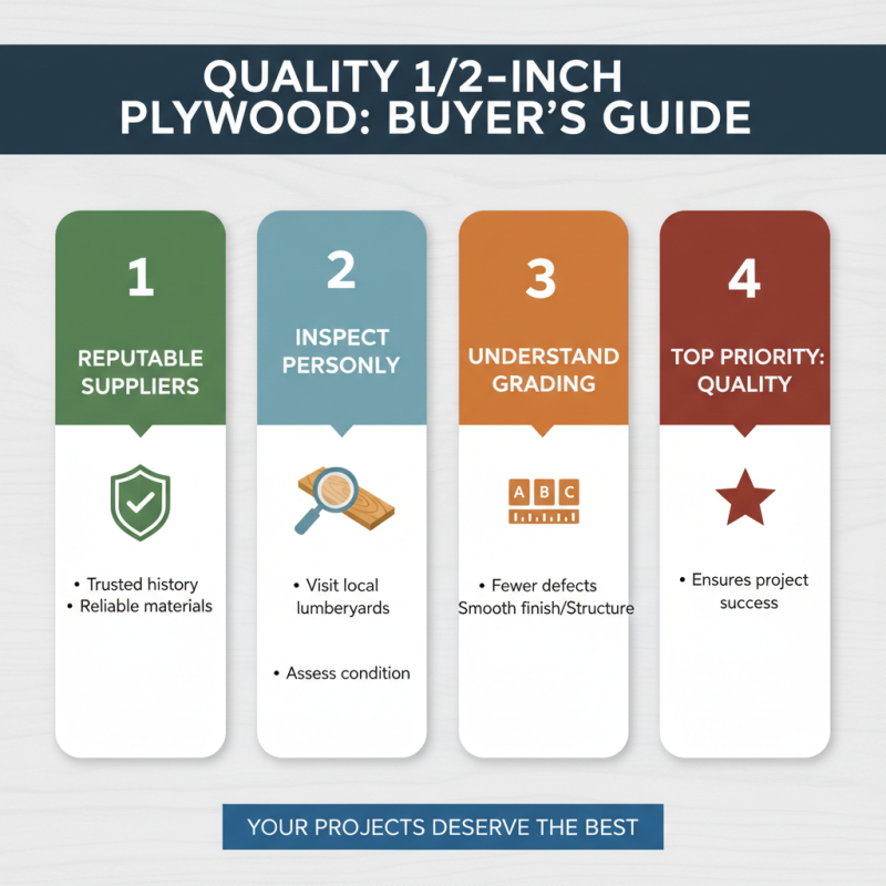 How to Choose the Right Half Inch Plywood for Your Project Needs