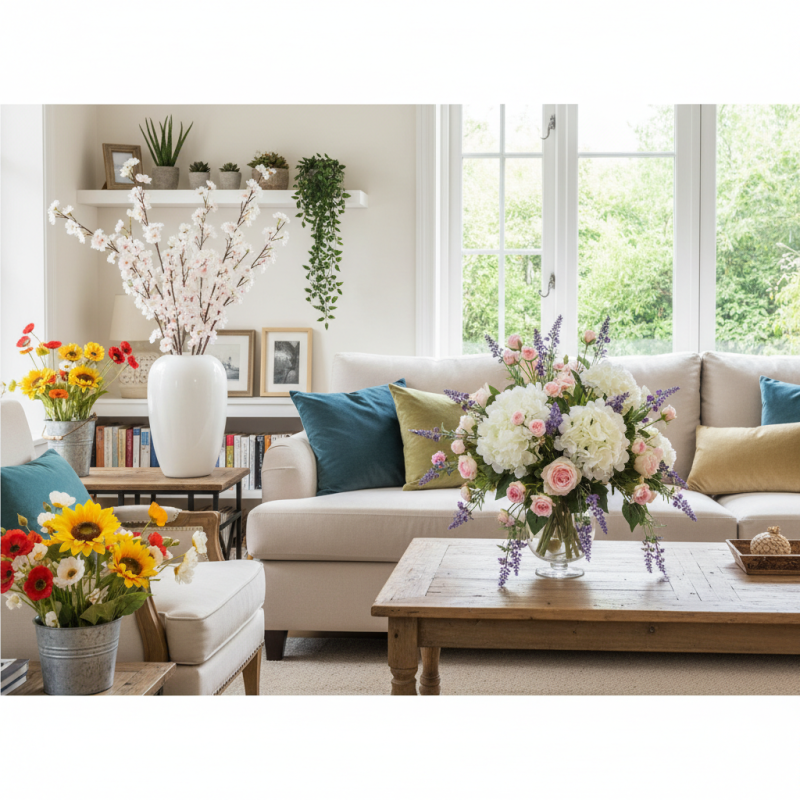 Top 10 Benefits of Using Faux Flowers in Home Decor