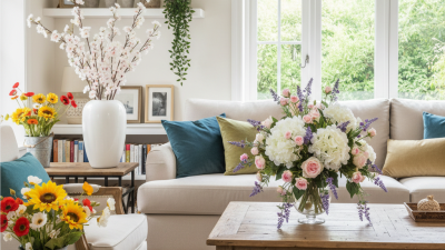 Top 10 Benefits of Using Faux Flowers in Home Decor