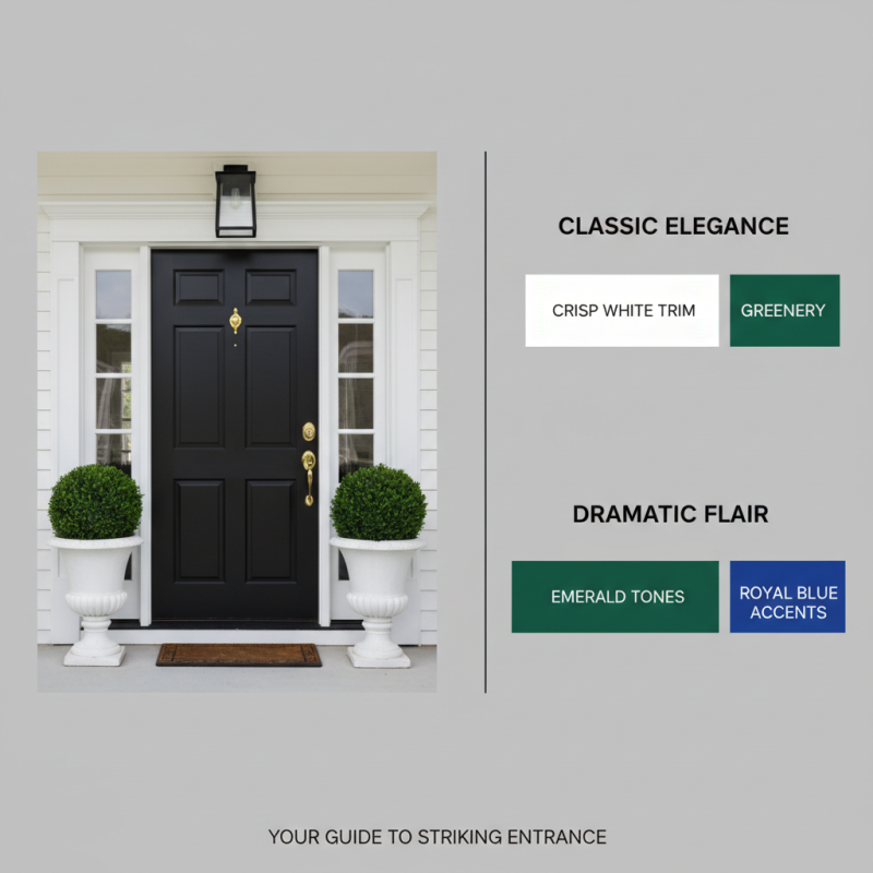 What is the Meaning of a Black Front Door for Your Home Decor Choices