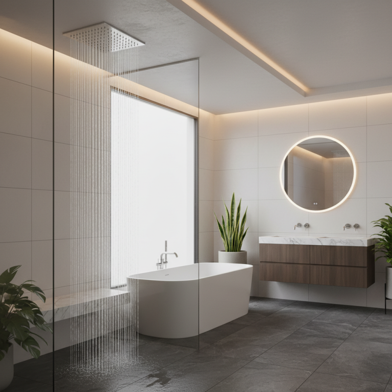 How to Choose the Best Modern Rainfall Shower Heads for Your Bathroom