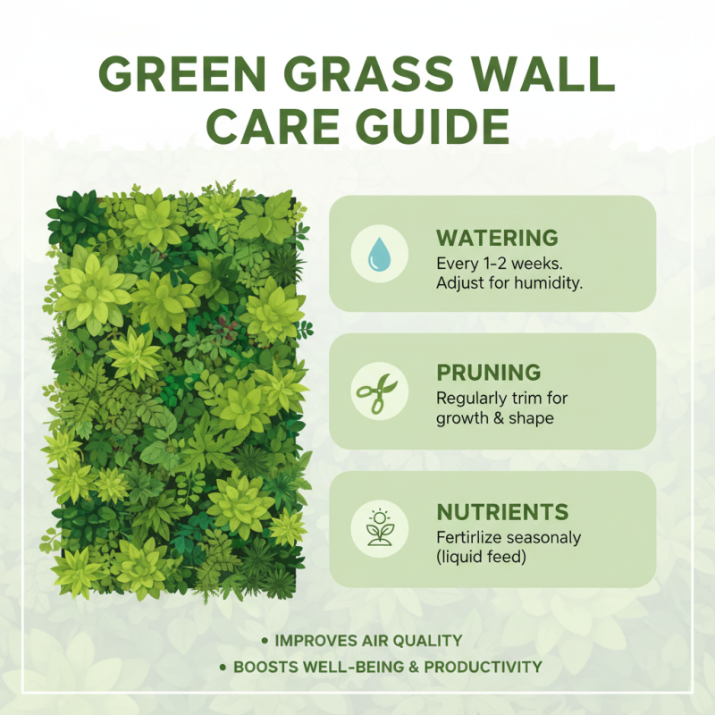 2025 How to Create a Stunning Green Grass Wall for Your Indoor Space