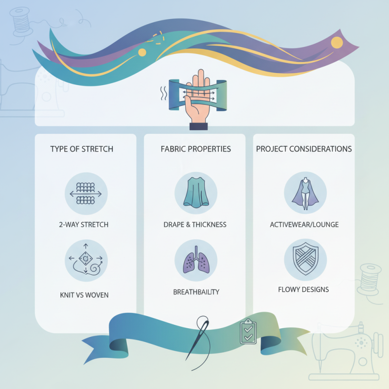How to Choose the Right Stretch Fabric for Your Next Sewing Project