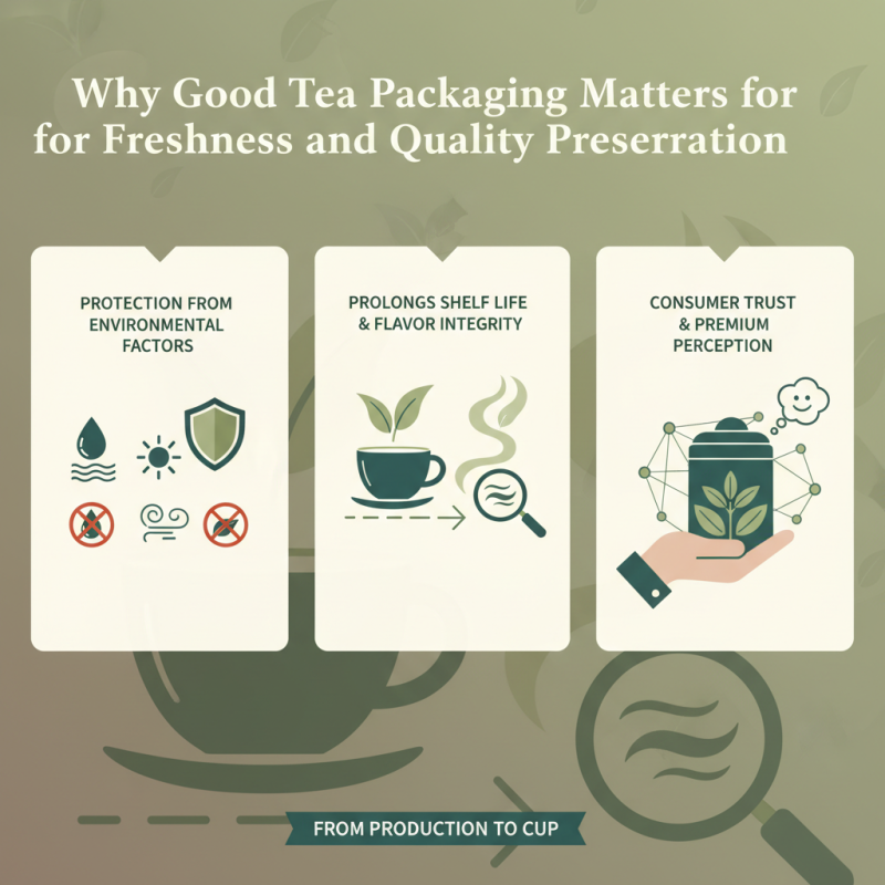 Why Good Tea Packaging Matters for Freshness and Quality Preservation