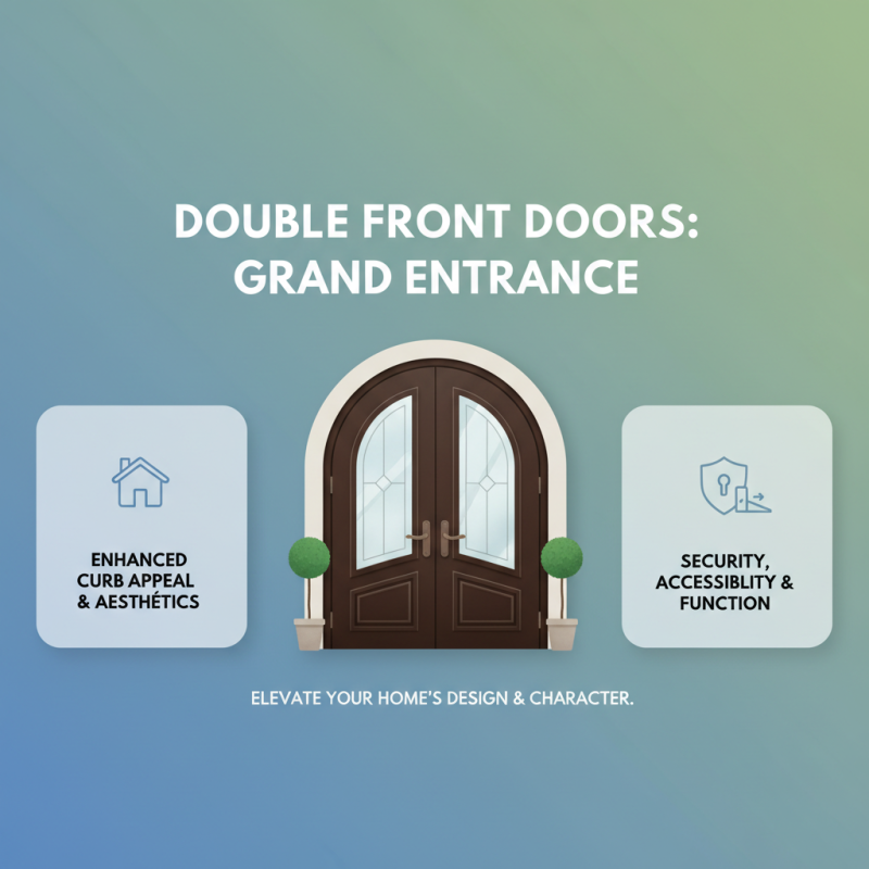 How to Choose the Perfect Double Front Doors for Your Home