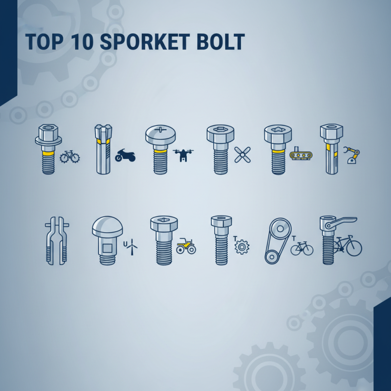 Top 10 Sprocket Bolt Types You Need to Know for Your Next Project