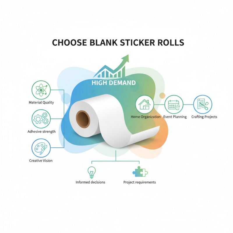 How to Choose the Best Blank Sticker Rolls for Your Projects in 2025