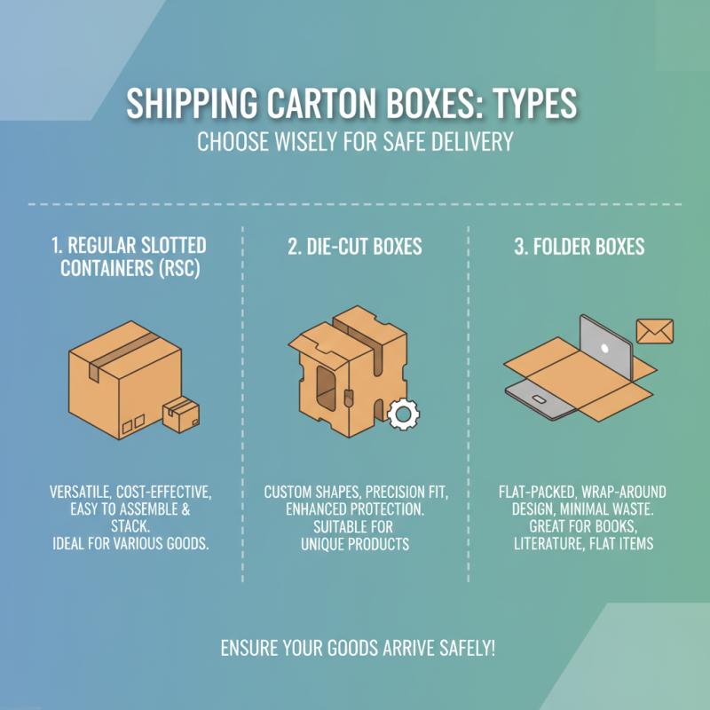 How to Choose the Best Carton Boxes for Your Shipping Needs