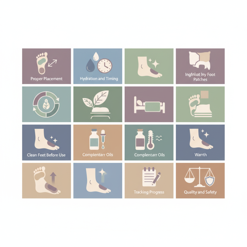 10 Essential Tips for Using Detox Foot Patches Effectively