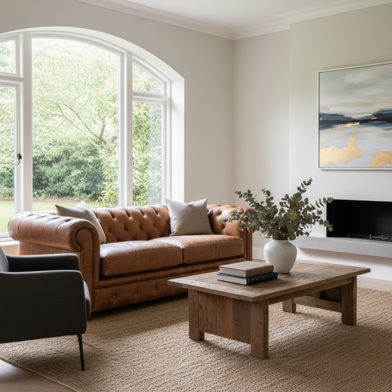 10 Tips to Choose the Perfect Leather Sofa for Your Living Room