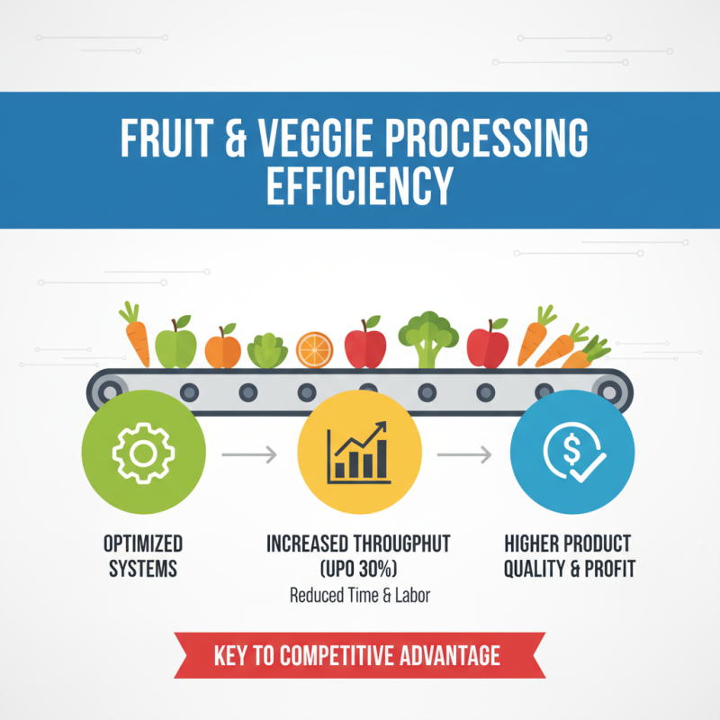 10 Essential Tips for Setting Up an Efficient Fruit and Vegetable Processing Line