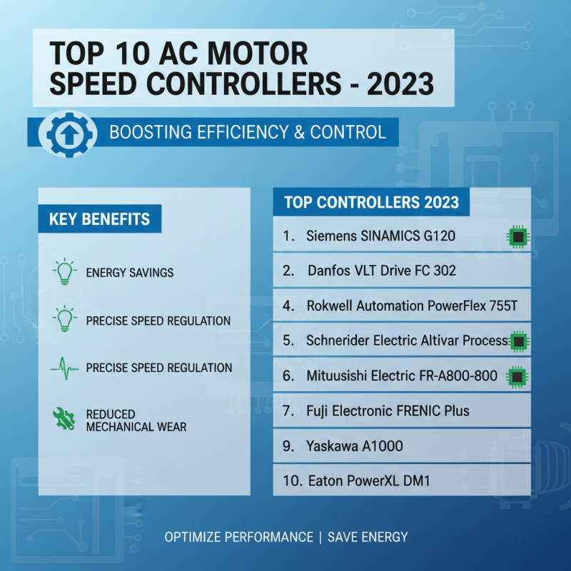 Top 10 AC Motor Speed Controllers to Enhance Your Efficiency in 2023