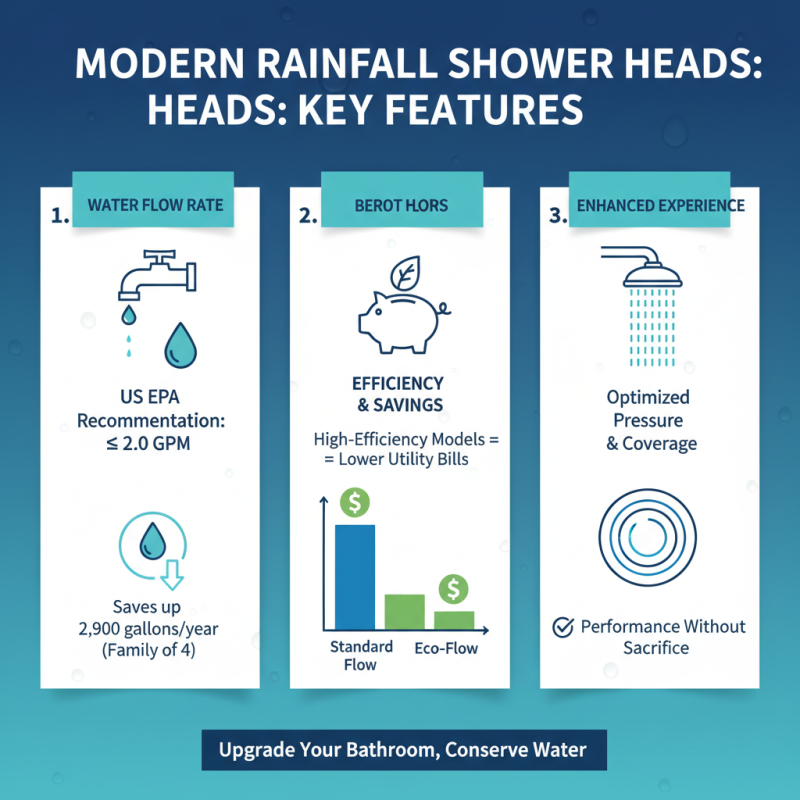 How to Choose the Best Modern Rainfall Shower Heads for Your Bathroom