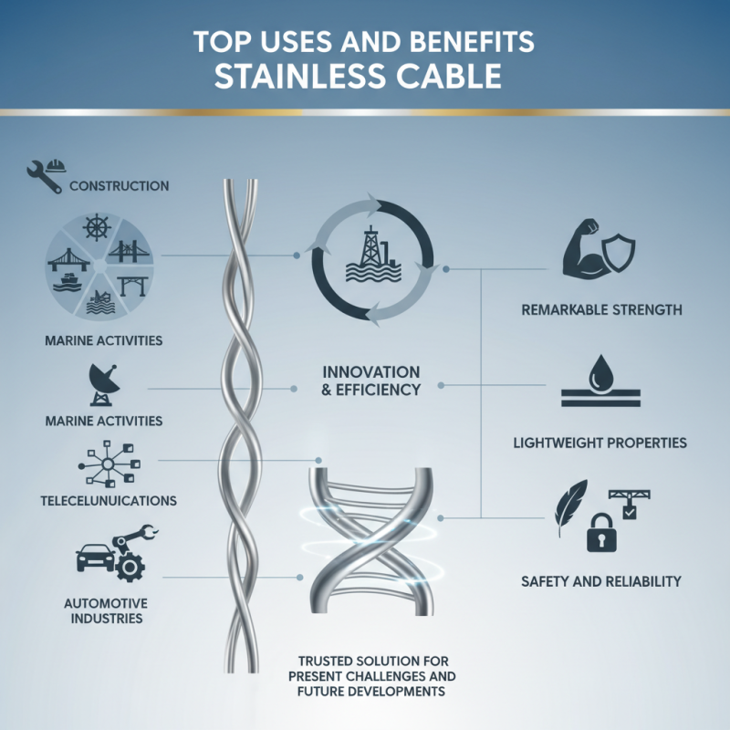 Top Uses and Benefits of Stainless Cable in Various Industries