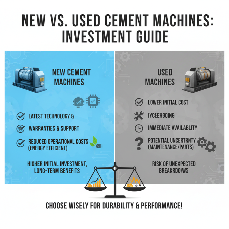 Why Invest in a Cement Machine? Benefits and Tips for Choosing the Right One