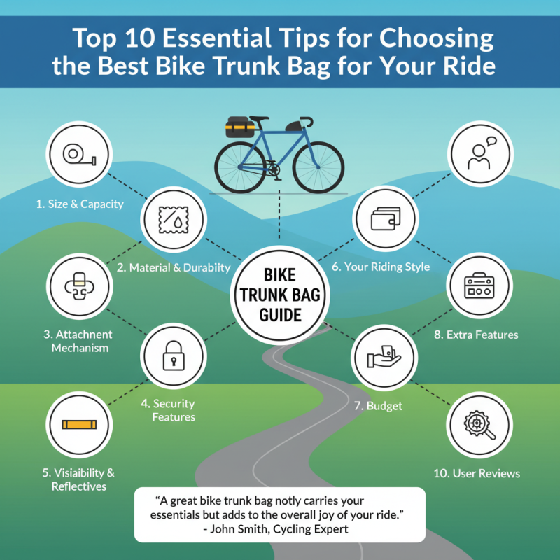 Top 10 Essential Tips for Choosing the Best Bike Trunk Bag for Your Ride