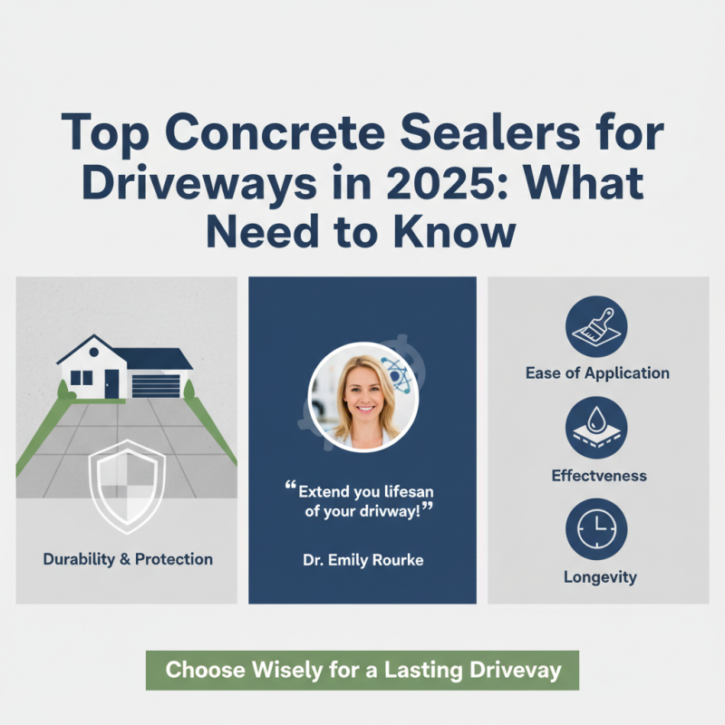 Top Concrete Sealers for Driveways in 2025 What You Need to Know