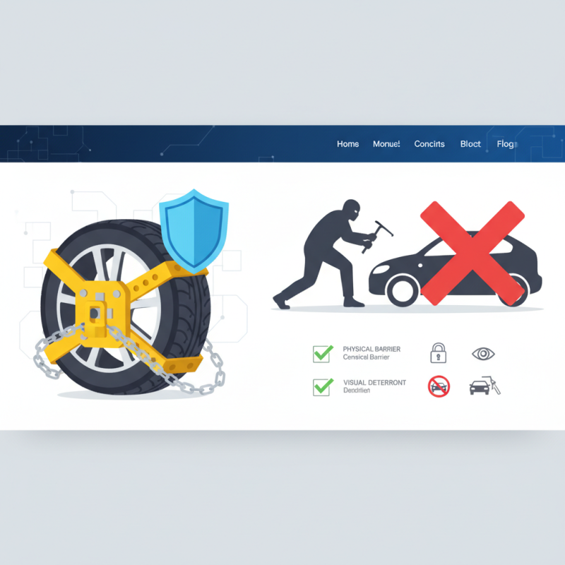 Why You Need a Tire Lock for Your Car to Prevent Theft and Increase Security