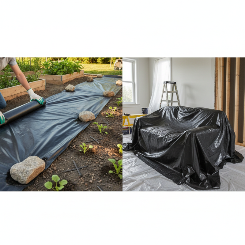 Top 10 Tips for Using Black Plastic Sheeting in Your Home and Garden Projects