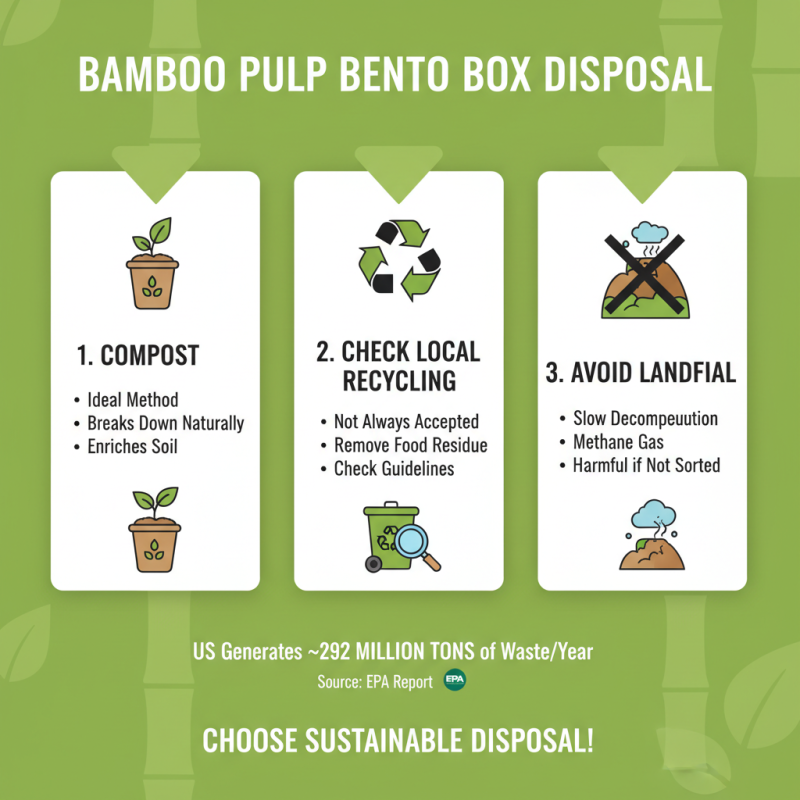Top 10 Tips for Using Disposable Bamboo Pulp Bento Boxes for Eco Friendly Meals