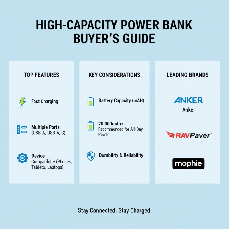 The Ultimate Guide to Choosing the Best High Capacity Power Bank for Your Needs