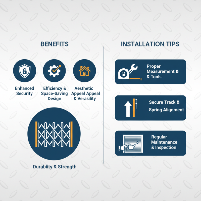 Ultimate Guide to Rolling Steel Garage Doors Benefits and Installation Tips