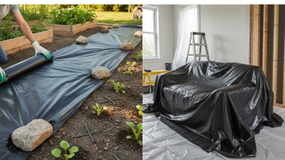 Top 10 Tips for Using Black Plastic Sheeting in Your Home and Garden Projects