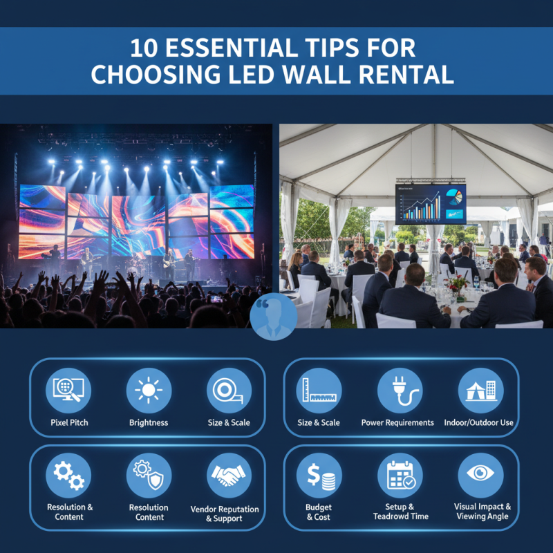 10 Essential Tips for Choosing LED Wall Rental for Your Next Event