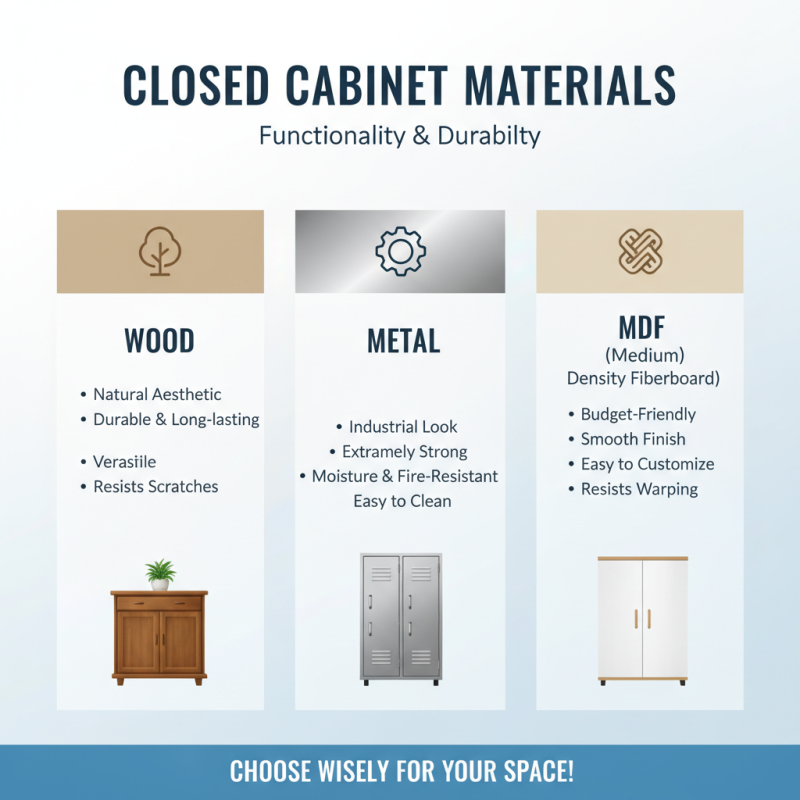 10 Best Closed Cabinets for Organizing Your Space Efficiently
