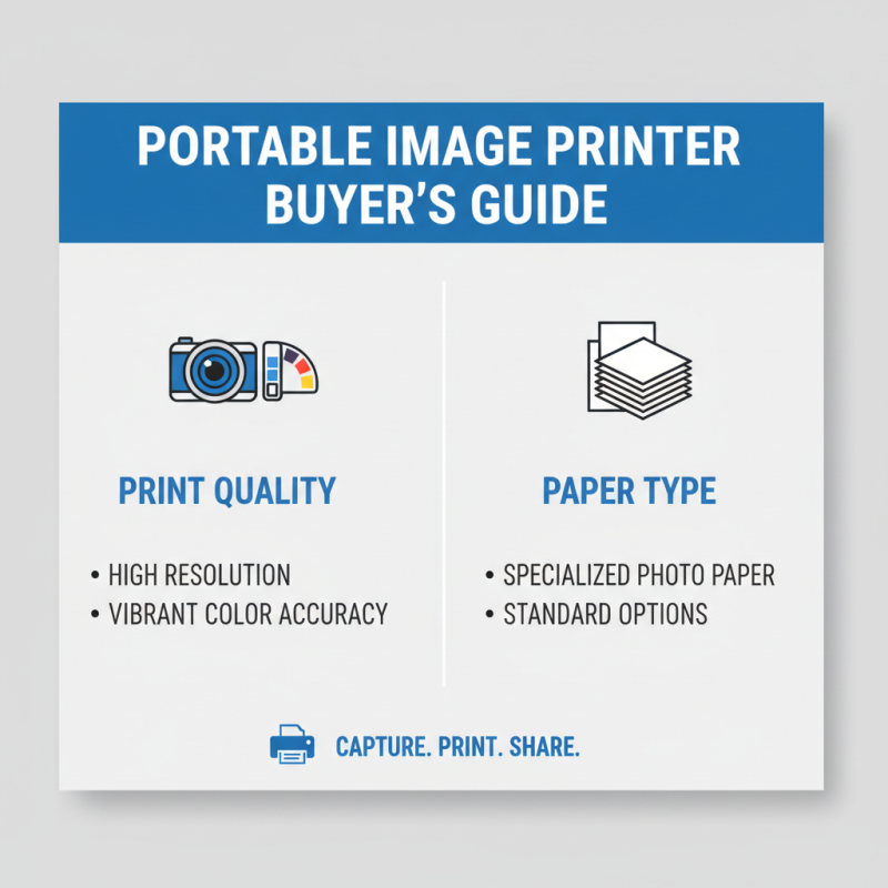 How to Choose the Best Portable Image Printer for Your Needs