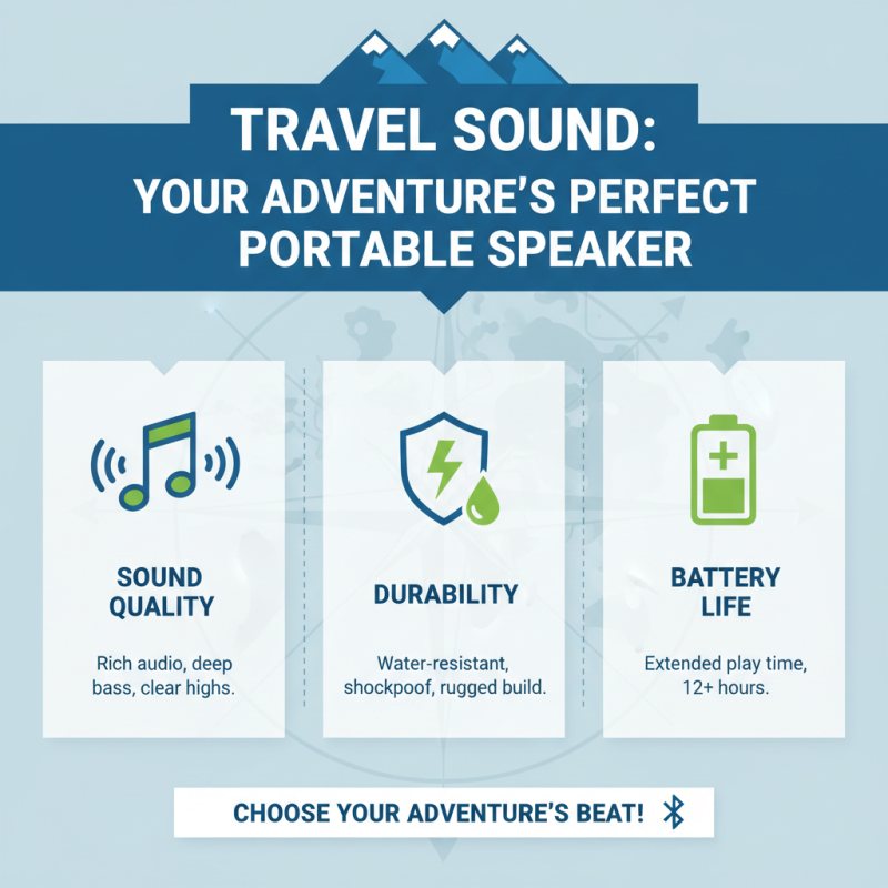 Why You Should Choose a Portable Bluetooth Speaker for Your Next Adventure