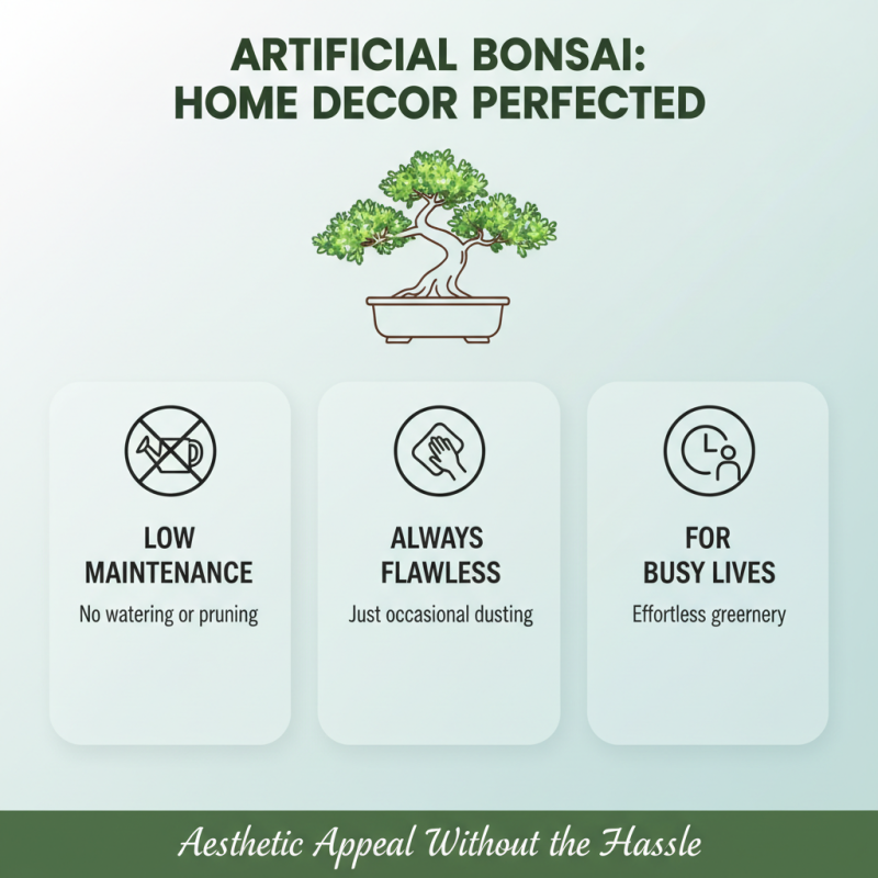 What is Artificial Plant Bonsai? Benefits, Care Tips, and Popular Varieties