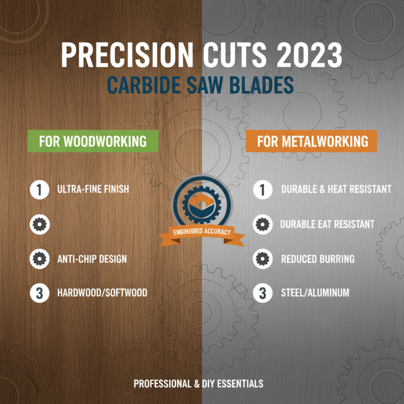The Best 10 Carbide Saw Blades for Precision Cutting in 2023