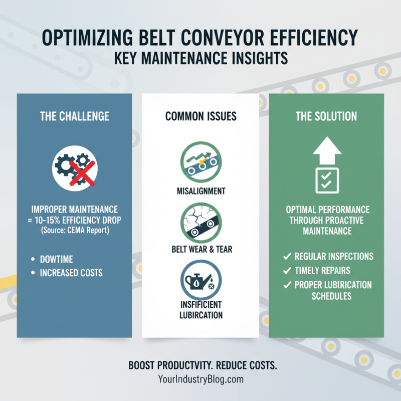10 Essential Tips for Efficient Belt Conveyor System Maintenance and Optimization