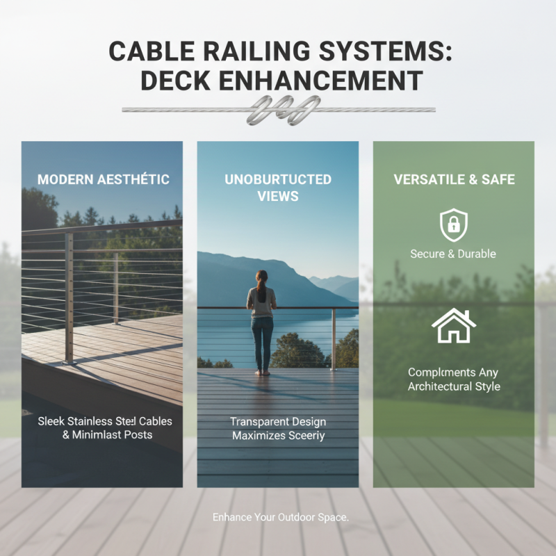 Top 5 Cable Railing Systems for Decks to Enhance Your Outdoor Space