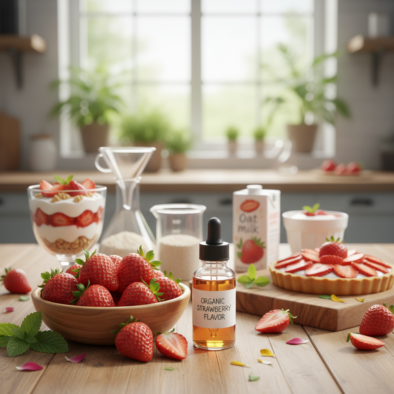 What is Organic Strawberry Flavor and How is It Used in Foods?