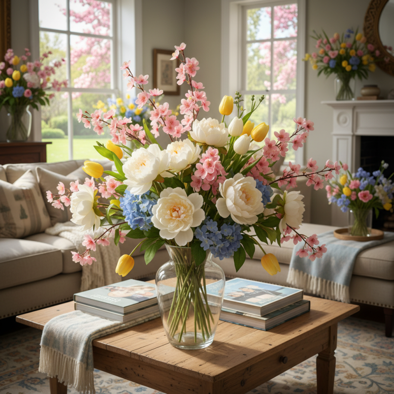 How to Choose the Best Fake Spring Flowers for Your Home Decor