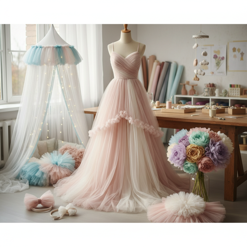 Top 10 Uses for Elastic Tulle Fabric: Versatile Ideas for Every Project