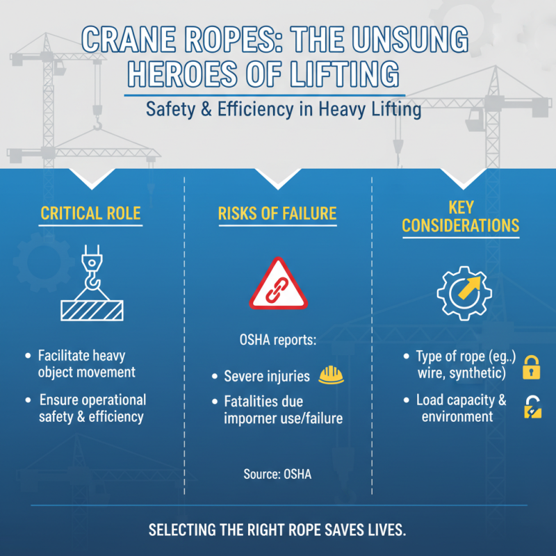 2025 Top Crane Ropes: Essential Guide for Choosing the Right Type