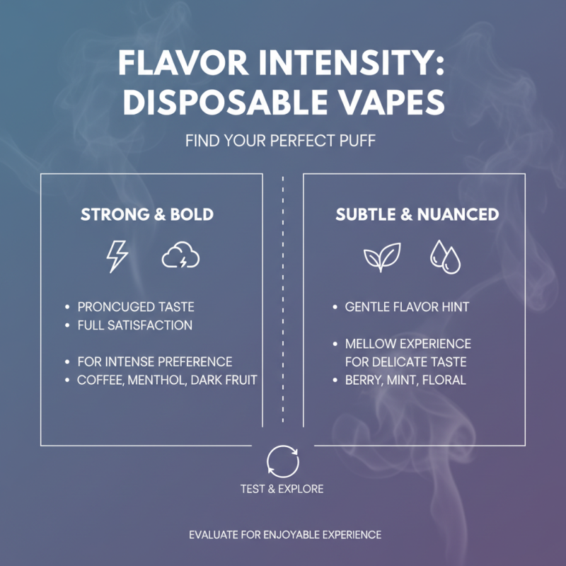 How to Choose the Best Flavored Disposable Cigarettes for Every Taste