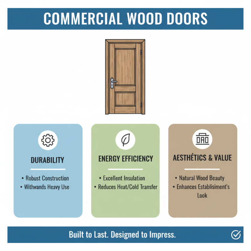 Top Benefits of Choosing Commercial Wood Doors for Your Business Needs